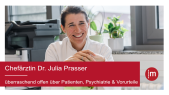 thumbnail of medium Überraschend offen | Chefärztin Dr. Julia Prasser spricht über Patient:innen, Psychiatrie & Vorurteile